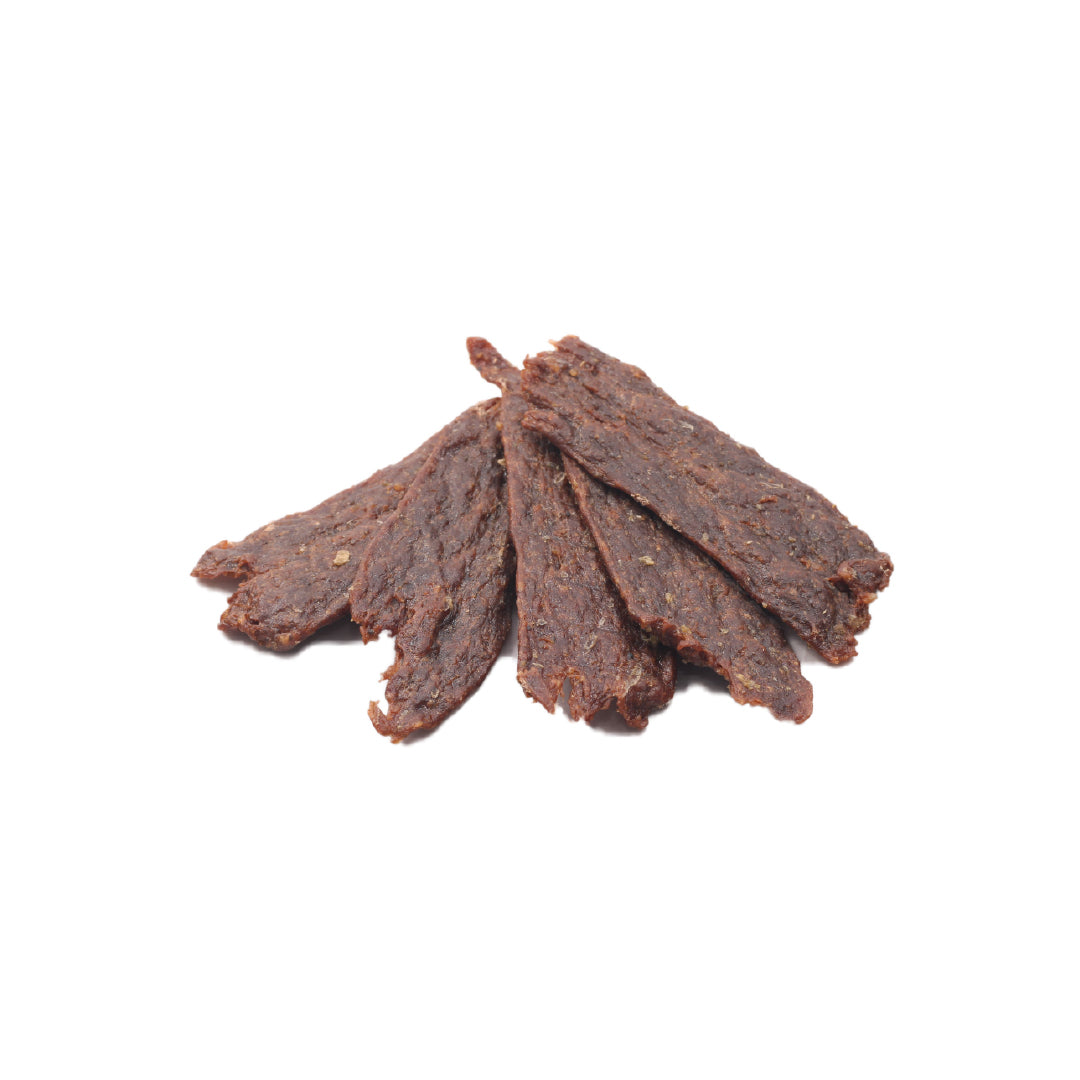Pet Refined® Beef Jerky Strips – 100g