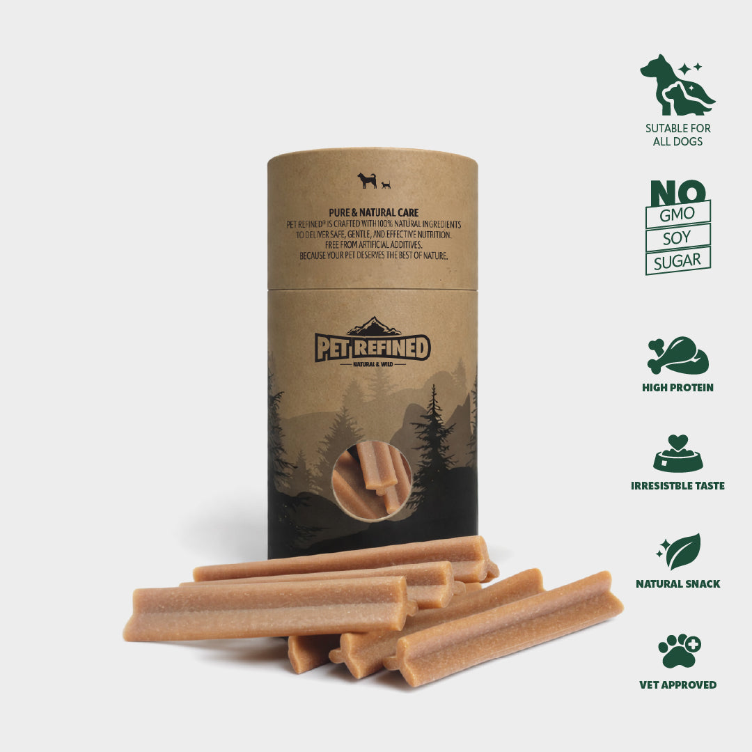 Pet Refined® Veal & Beef Dental Chews – 230g