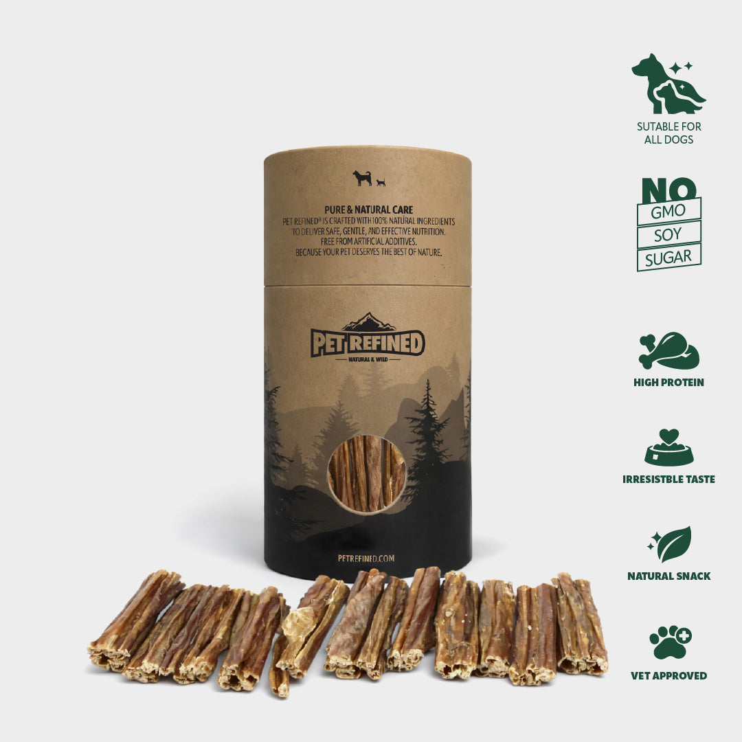 Pet Refined® Beef Intestine Chews – 50g