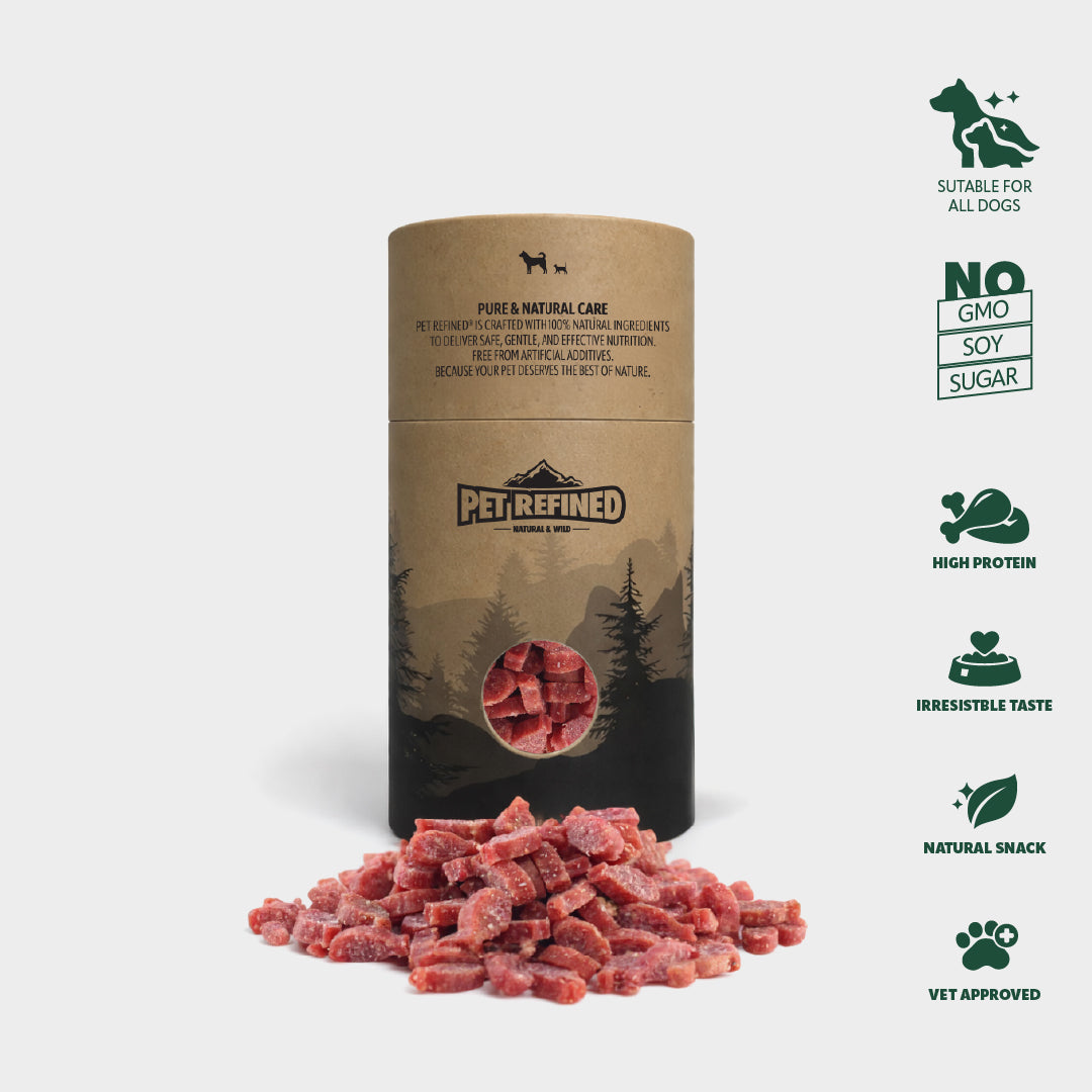 Pet Refined® Beef, Salmon & Fish Soft Fish Bites – 150g