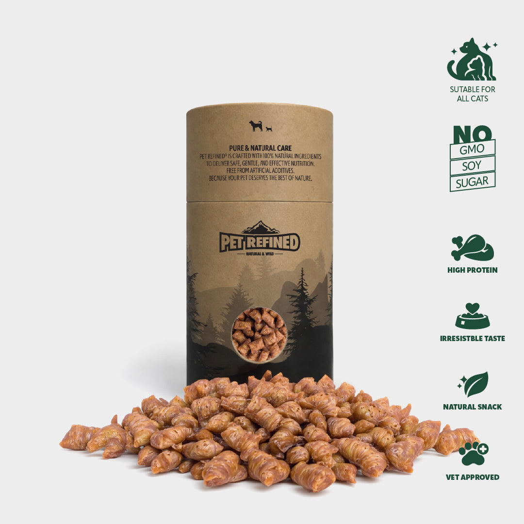 Pet Refined® Salmon Crunchy Pillows – 120g
