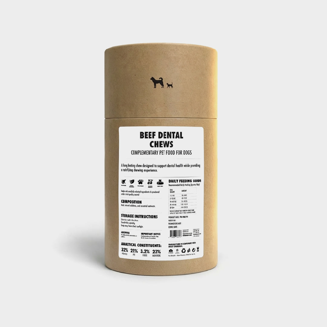 Pet Refined® Veal & Beef Dental Chews – 230g