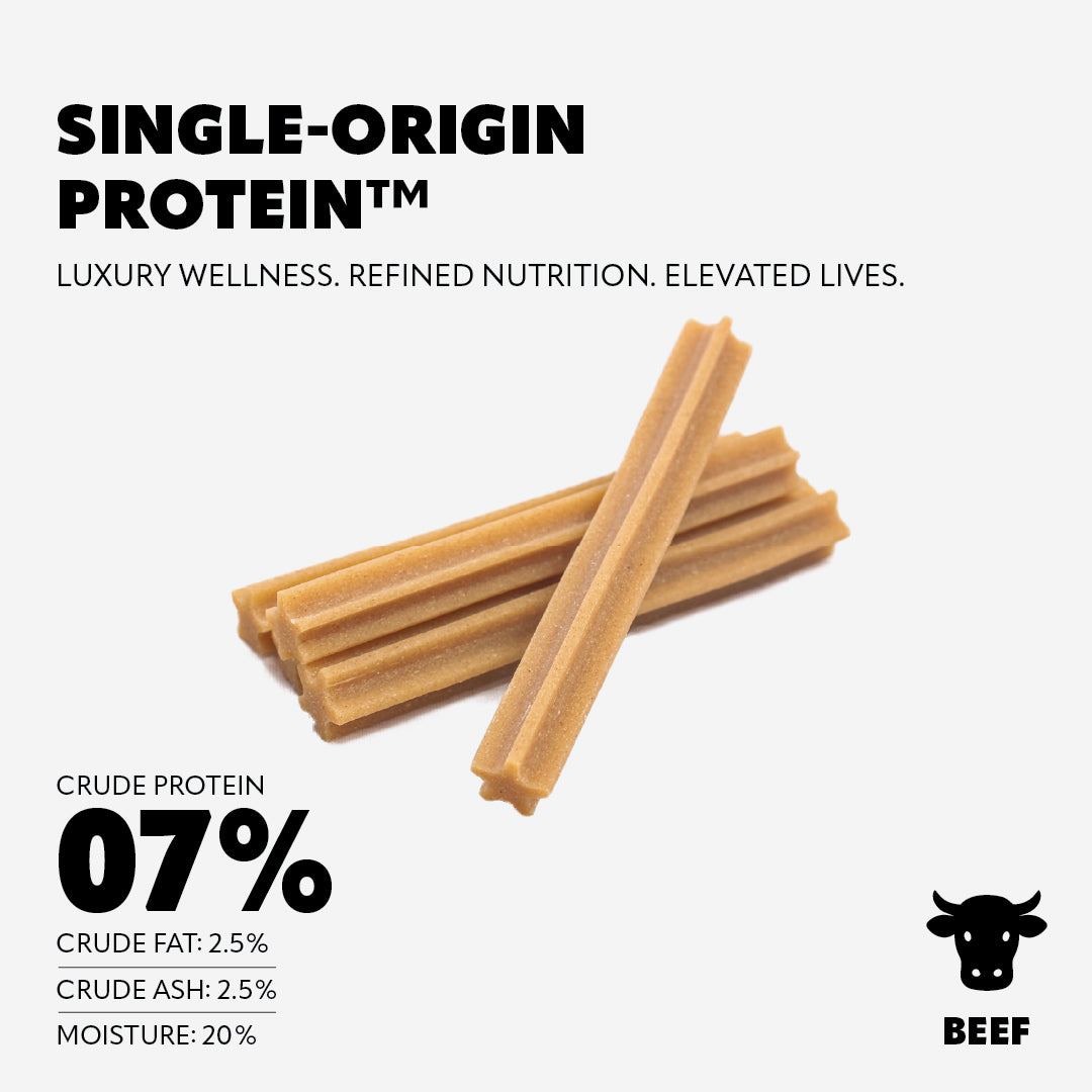 Pet Refined® Beef Dental Chews (S) – 150g