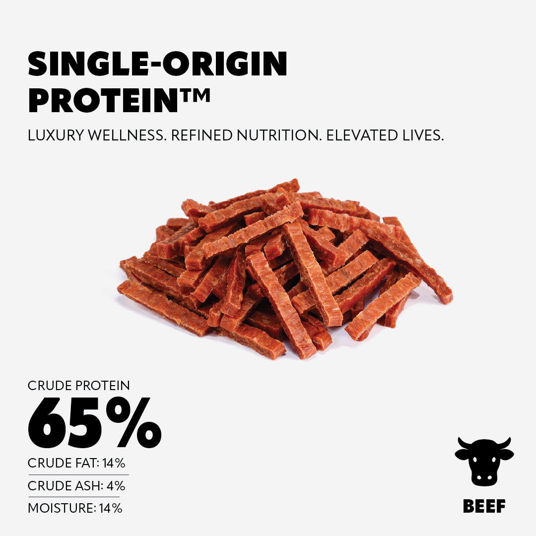 Pet Refined® Beef Gourmet Meat Treats – 100g