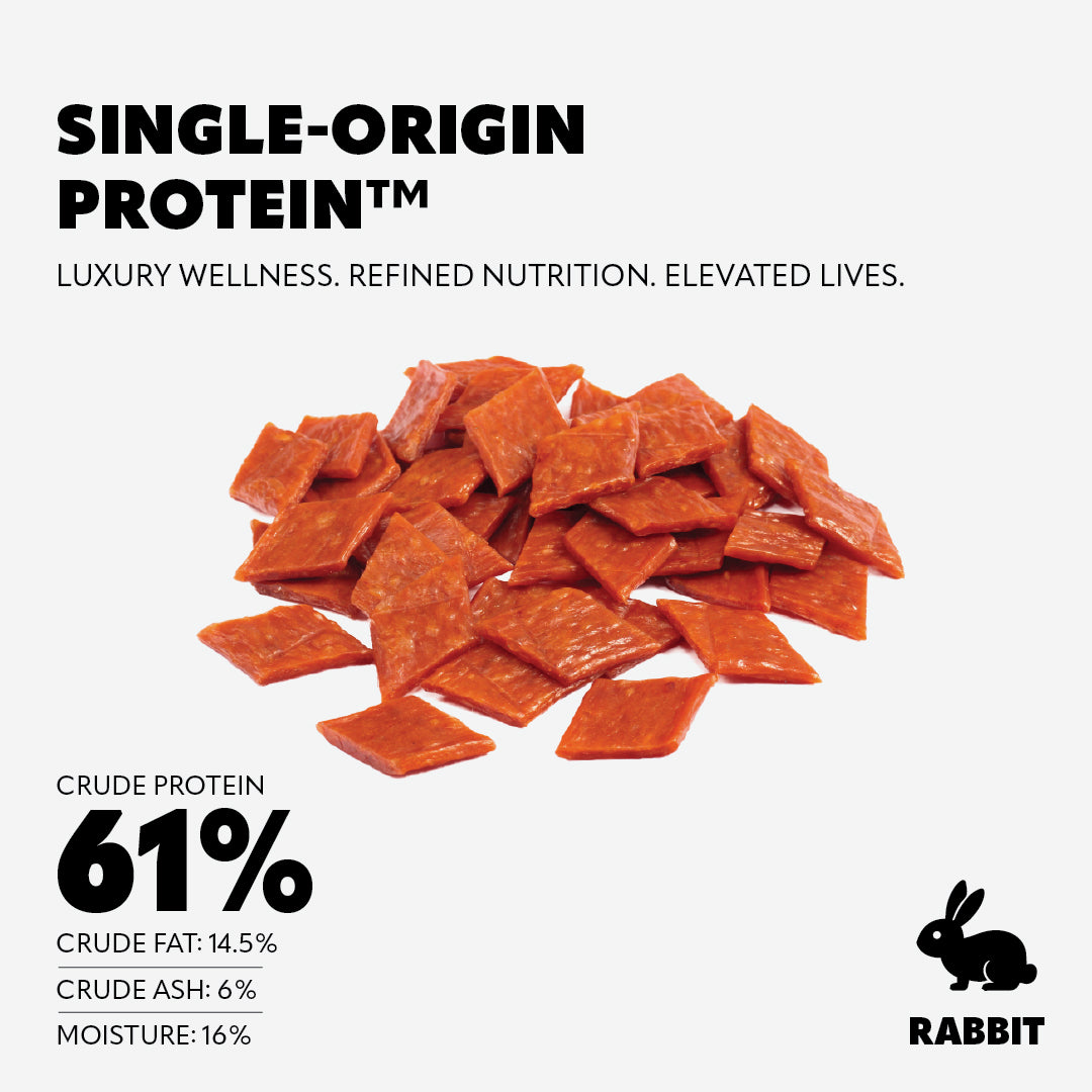 Pet Refined® Rabbit Gourmet Meat Treats – 120g