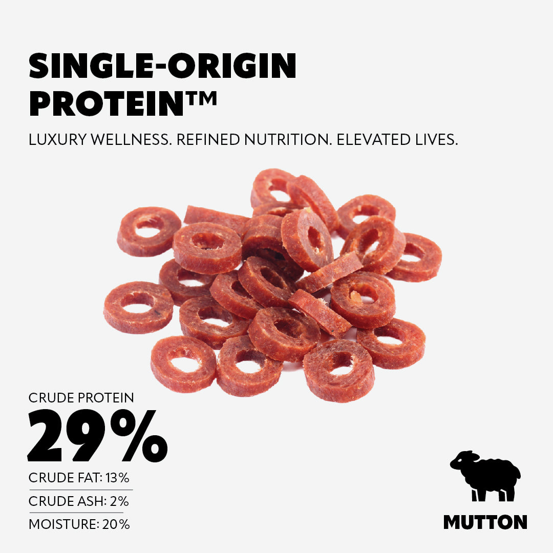 Pet Refined® Mutton Gourmet Meat Treats – 100g