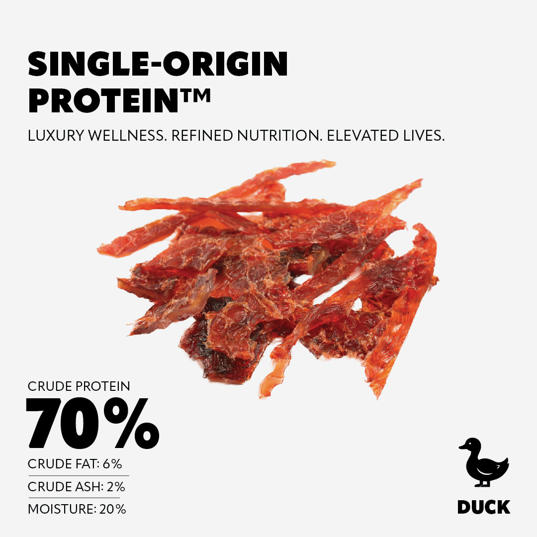 Pet Refined® Duck Strip Soft Meat Strips – 100g